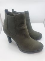 Stiefelette Veloursleder Gr. 35