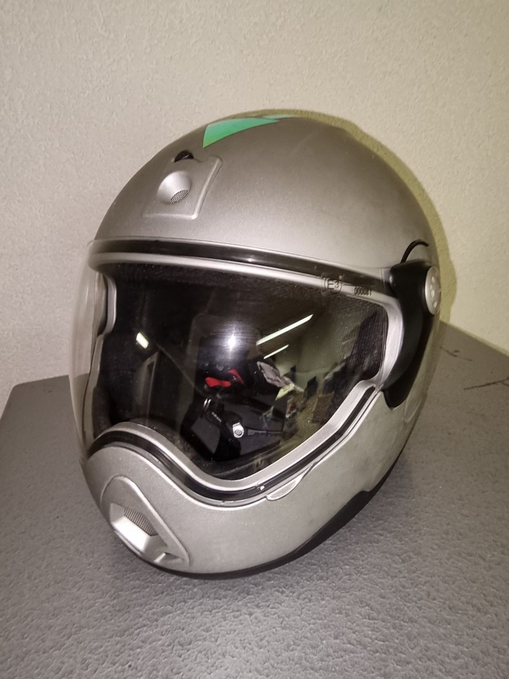 Caschi & visiere: HELM___Motorrad-Helm__silber – Usato da Nesslau venduto da jon_h5bl 9