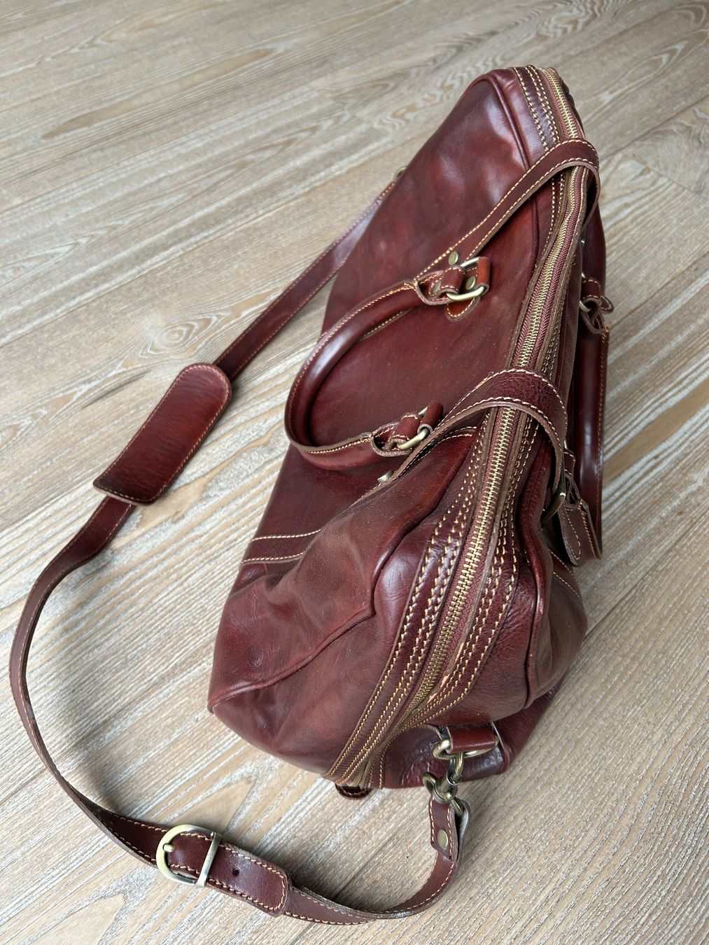 Borse: Tuscany Leather Echtleder - Reisetasche – Nuovo (secondo la descrizione) da Dietikon venduto da pharus 5