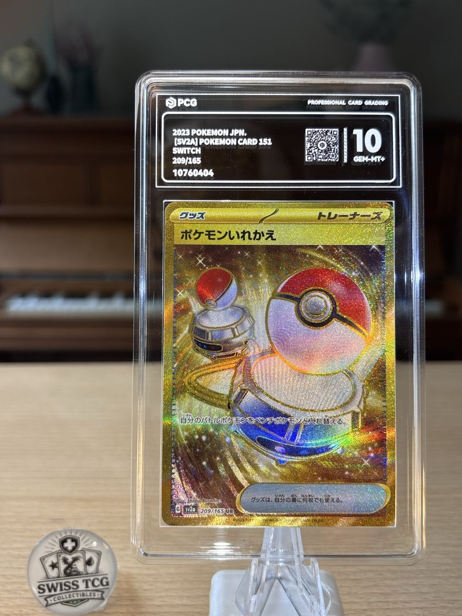 Pokémon Carte collezionabili: Pokemon Switch 209/165 UR Graded 10 – Nuovo (secondo la descrizione) da Liebefeld venduto da Swiss-TCG