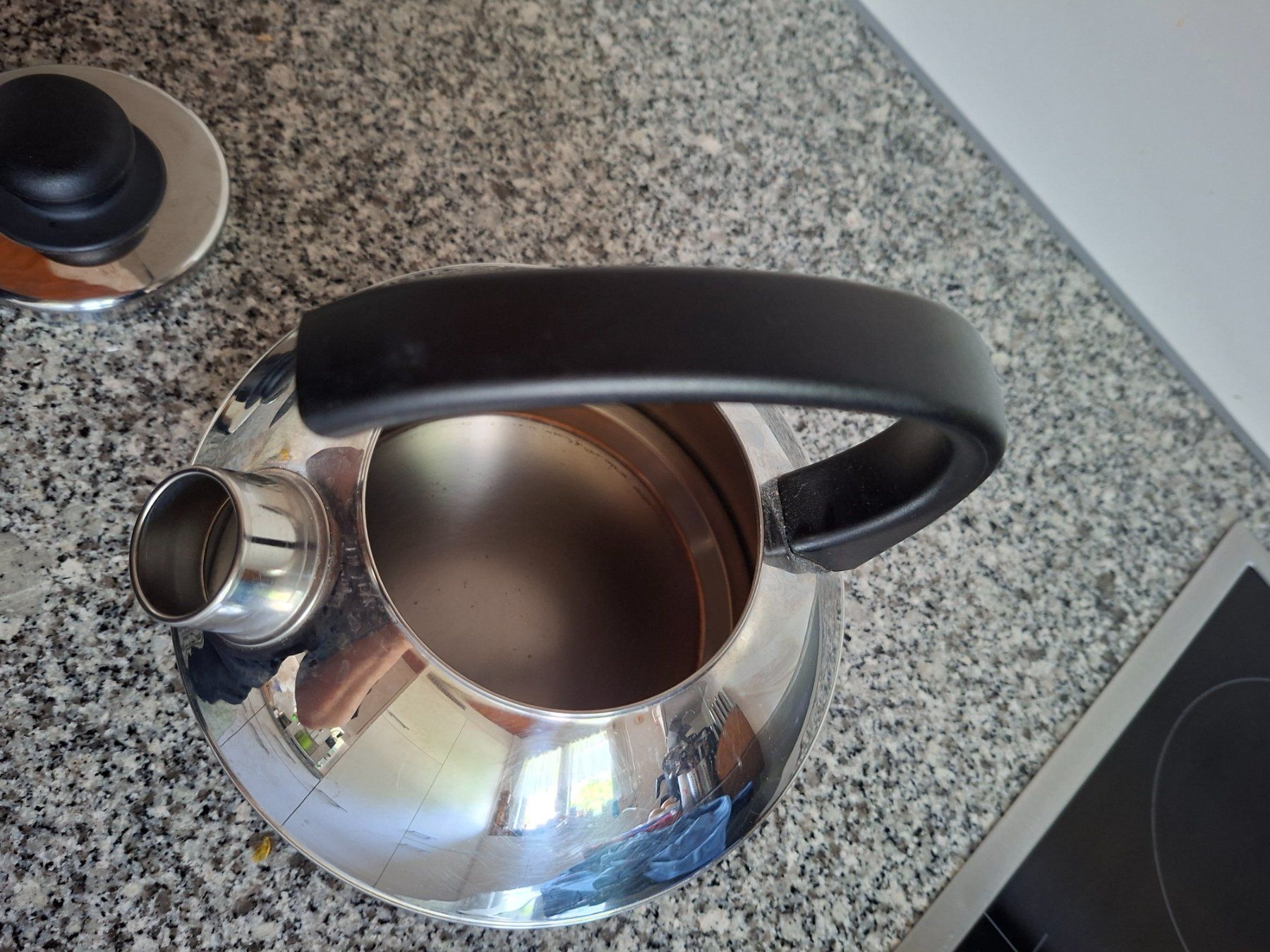 Teiere: Teekessel mit Deckel und Griff gut erhalten – Usato da Erlinsbach venduto da pfunky 1