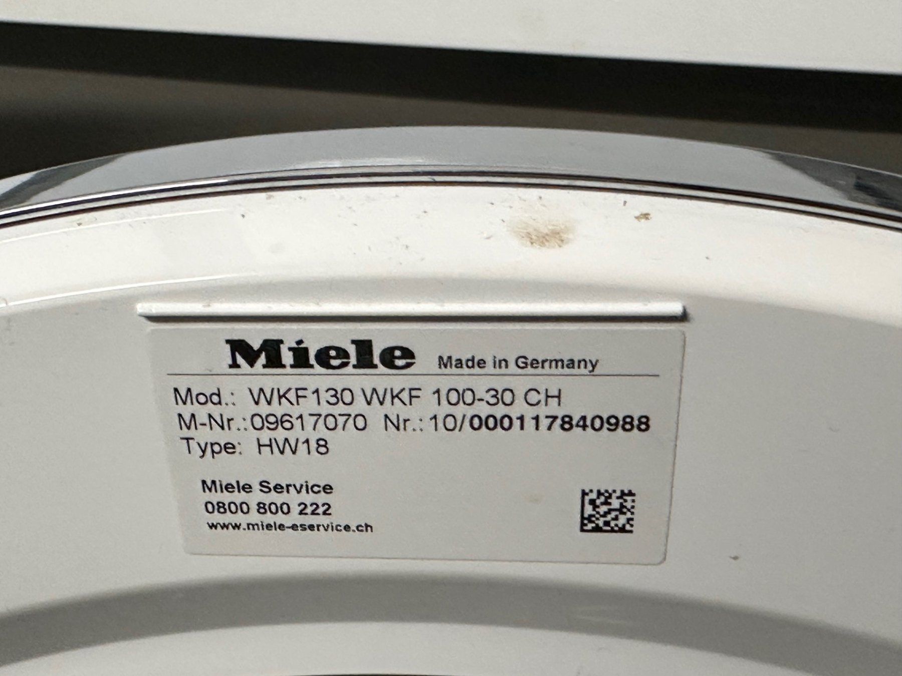 Lavatrici: Miele W1 – Usato da Glattbrugg venduto da ani1234 3