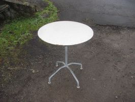 Blechtisch Gartentisch Bistrotisch 70cm klappbar