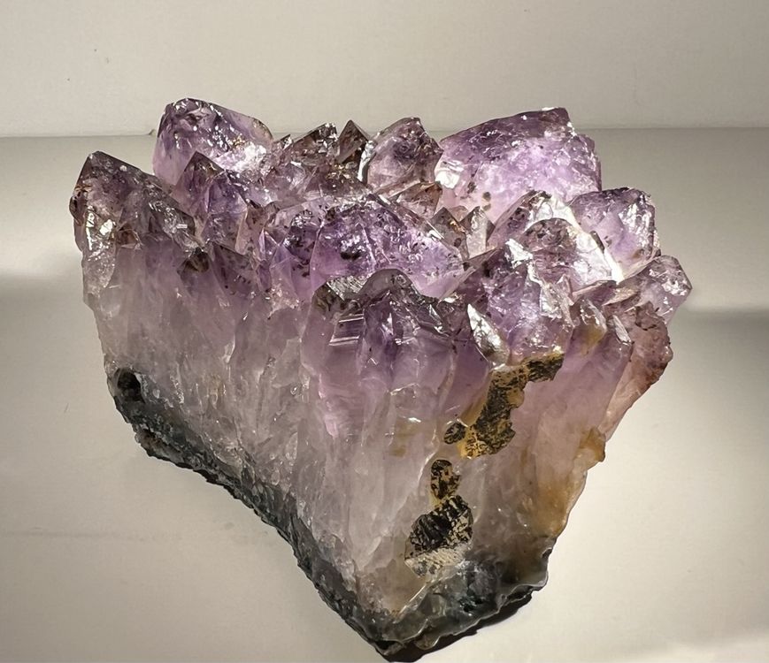 Joli bloc de cristaux améthystes, collection, lithotherapie 2