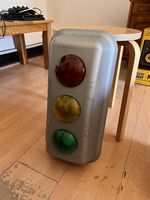 Feu tricolore vintage Ikea Driva par Monica Mulder 90s