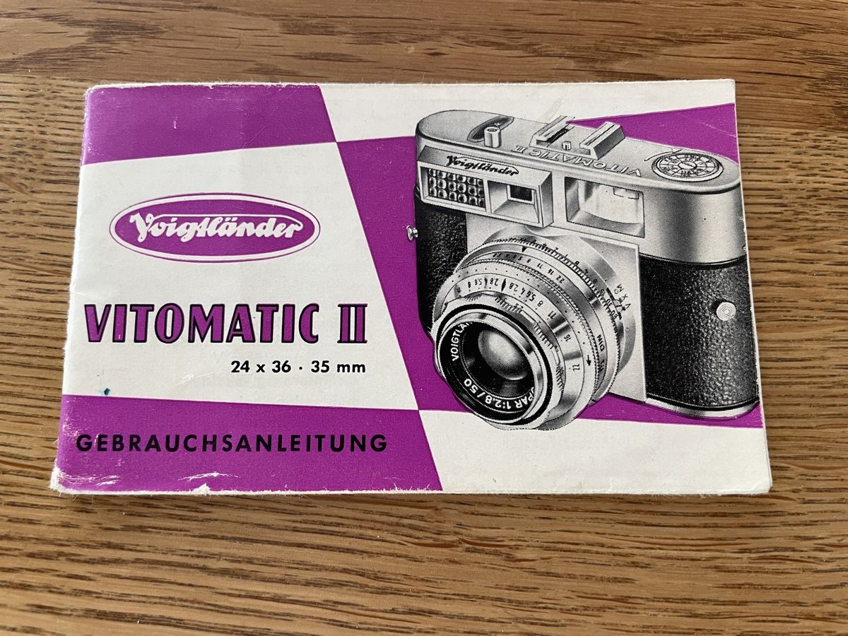 Fotocamera: Voigtländer Vitomatic II mit Zubehör – Usato da Wetzikon ZH venduto da Cedi 1