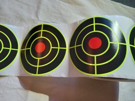 2x Rolle mit 200 Reaktivziel-Aufklebern für Training