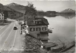 Oberwil ZG Cafe Rigiblick Oldtimer Rigi ca.1960 sehr gut erh