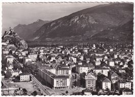 En avion au-dessus de ... Sion