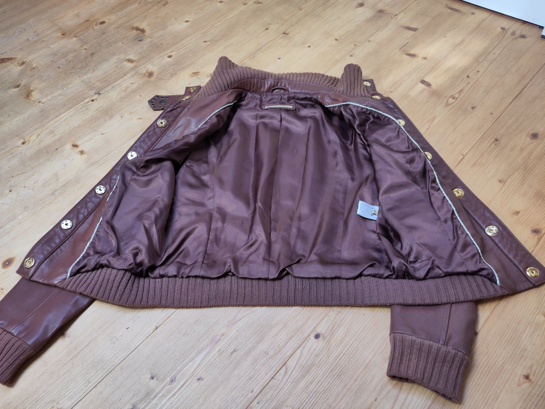 Giacche: Braune Lederjacke – Usato da Morgarten venduto da Pipolder1 6