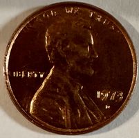 USA Münze 1 Cent Lincoln Memorial Jahrgang 1973