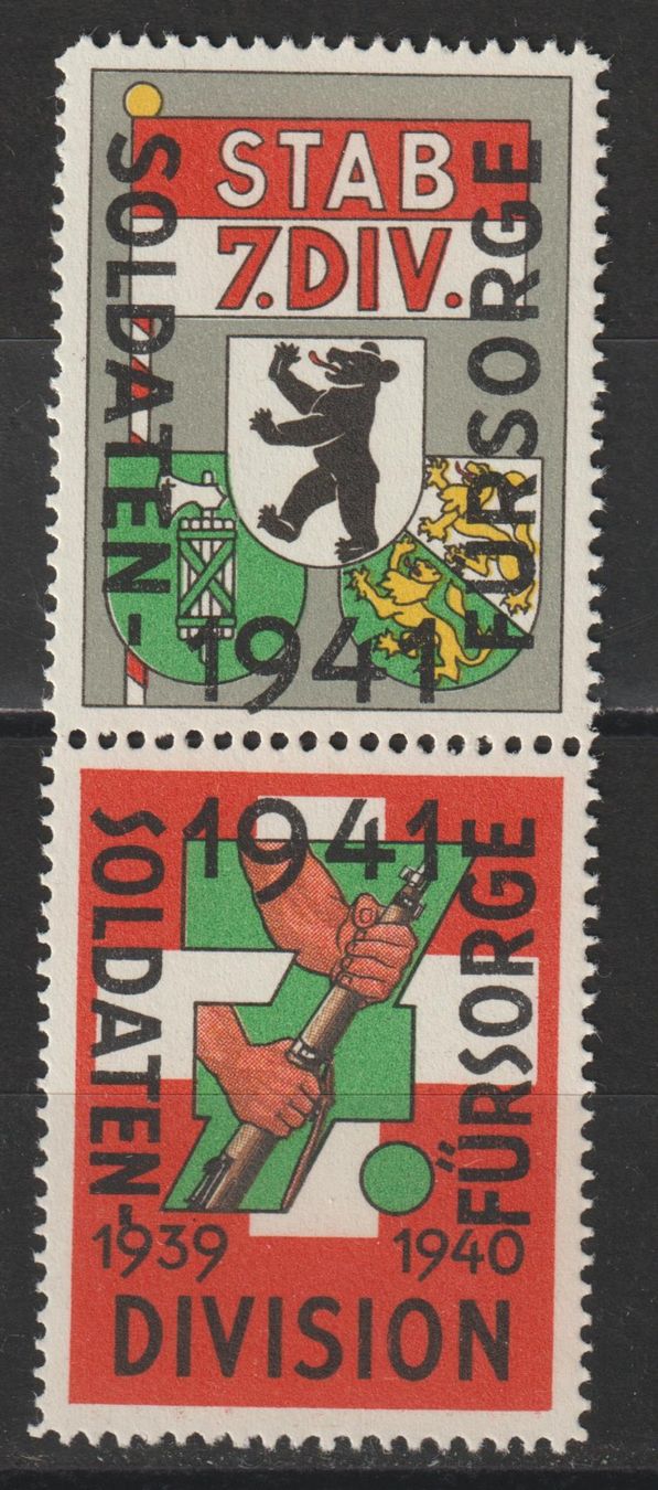 Tous les timbres: Kommandostäbe Nr. 64/1 + 72/1 ** – D'occasion à Siebnen par Fstaehli