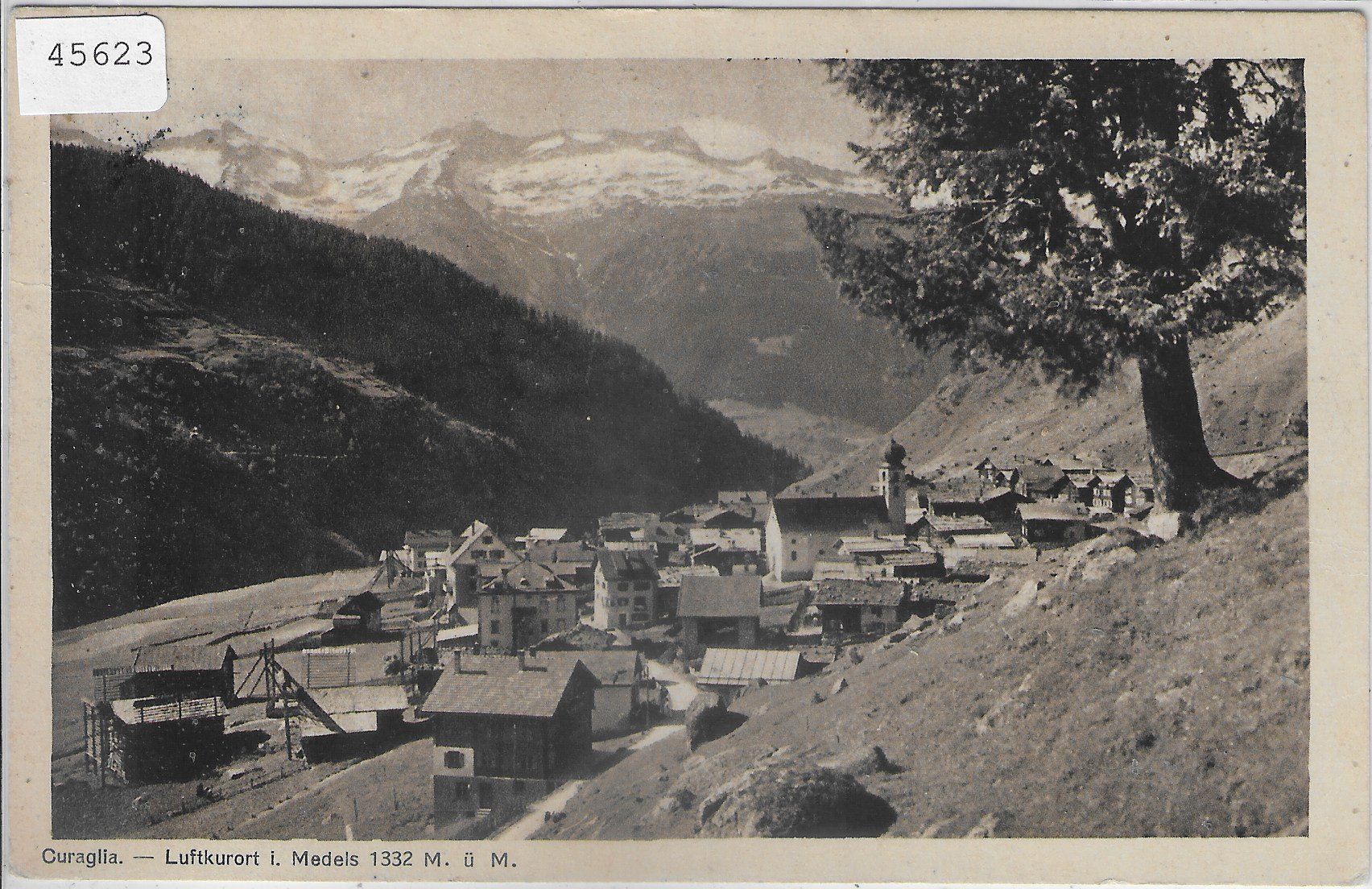 Ansichtskarten: Curaglia - Luftkurort i. Medels – Gebraucht aus Ettingen von Kartenplanet