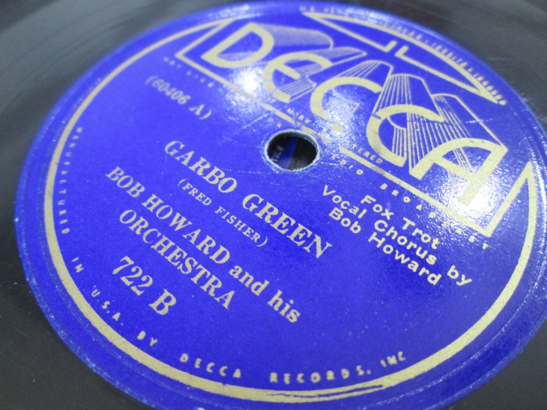 Vinyles: DISQUES 78 TOURS – D'occasion à Lausanne par Leag 1