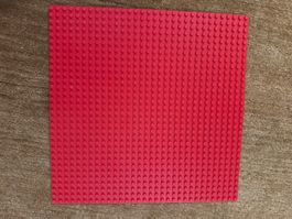 Lego Platte rot - 25 cm x 25cm