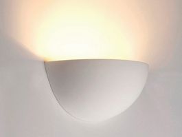 Lampe applique en plâtre