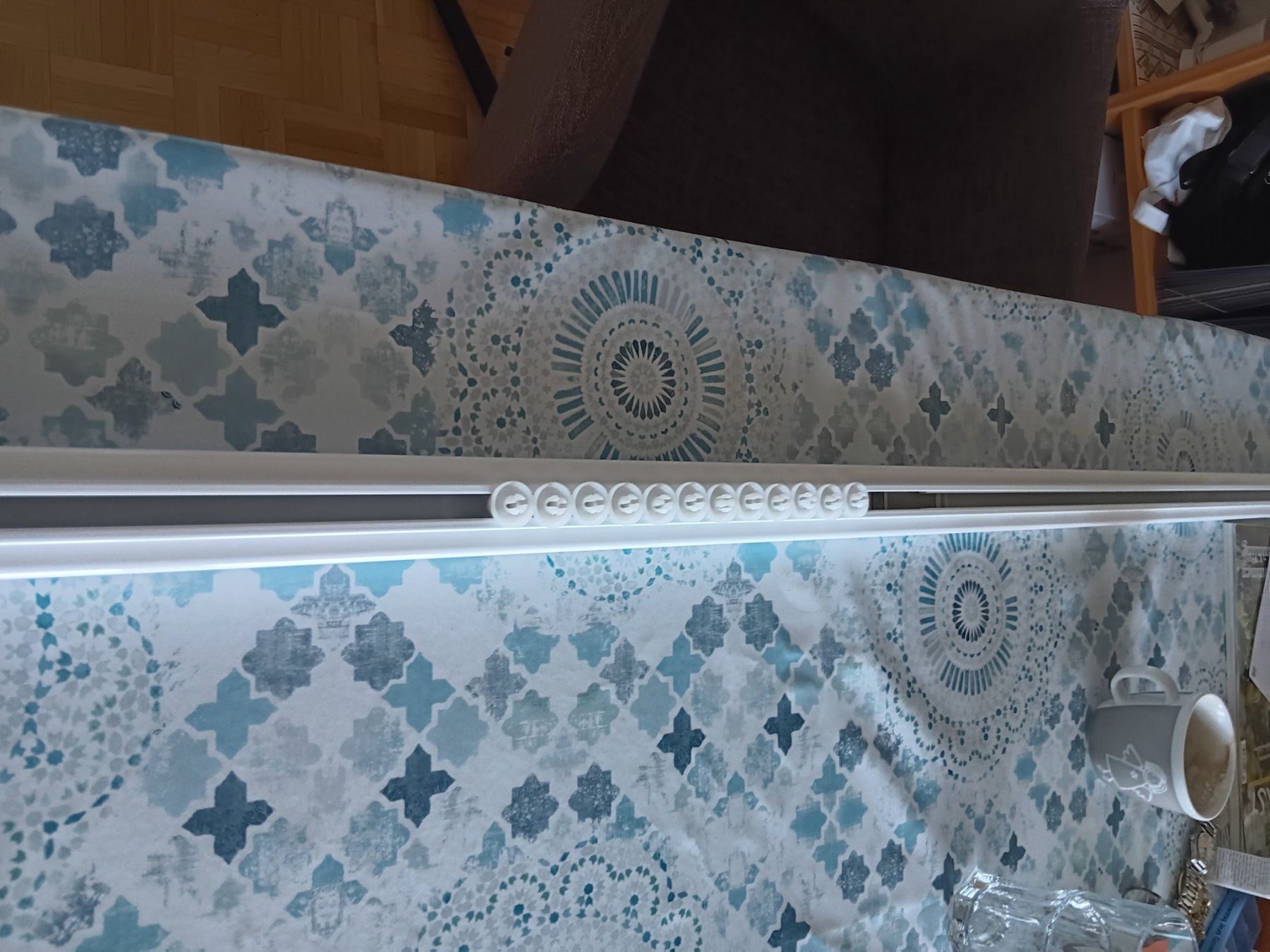 Vasche da bagno: Duschvorhangschiene, mit 12 Rigel ca.169 cm, Top Zustand – Usato da Zürich venduto da chr_l98j 2