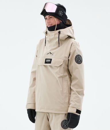 Dope Snowboard-/Skijacke beige Grösse XS Männer wie neu