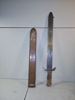 Deko Schwert, aus Metall und Holz. Nr. 3 (nov541)