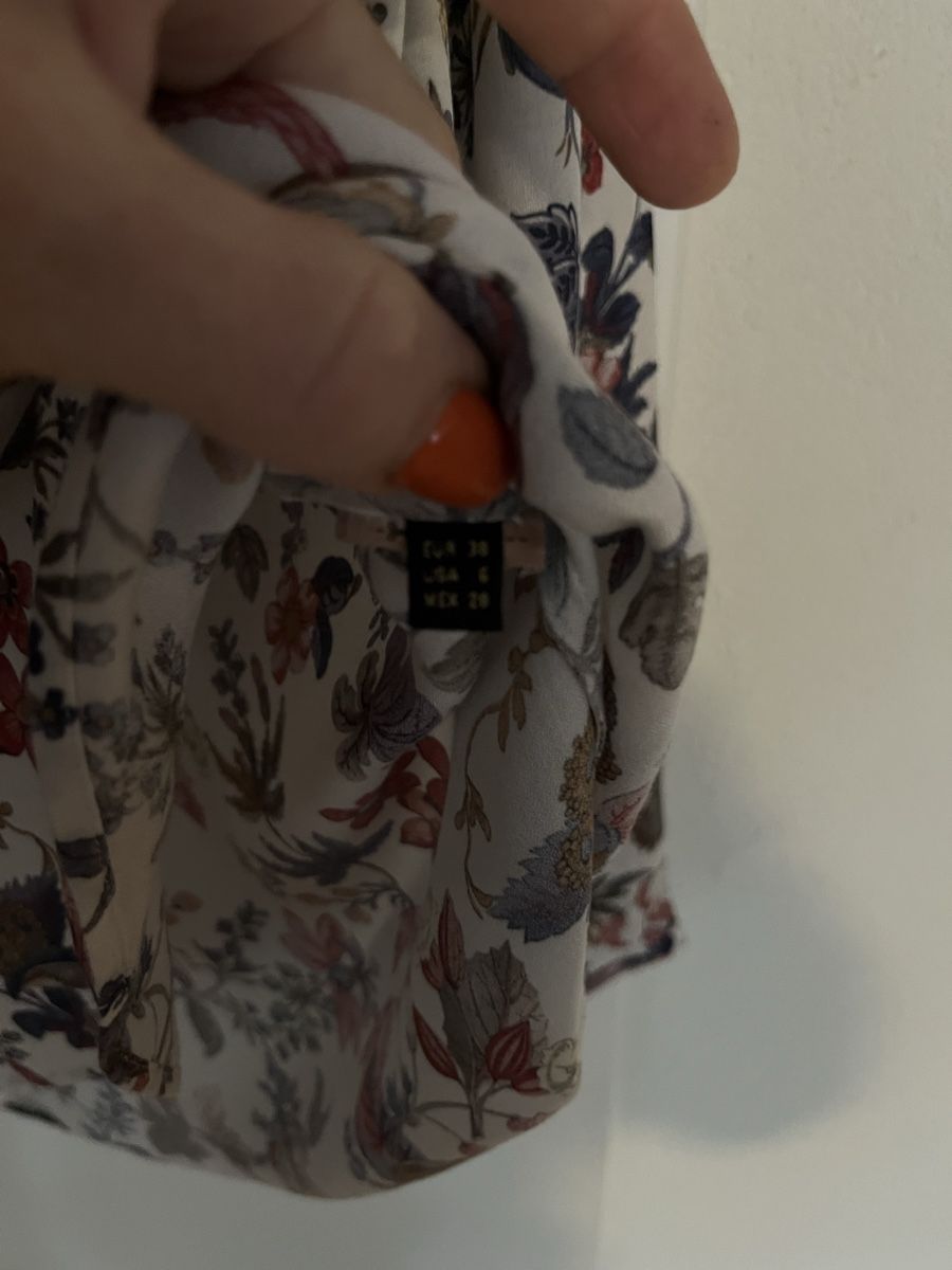 Massimo Dutti Camicette: Massimo Dutti Bluse, Gr. 38, Blumenmuster, Bohostyle – Usato da Wädenswil venduto da Iana32 2