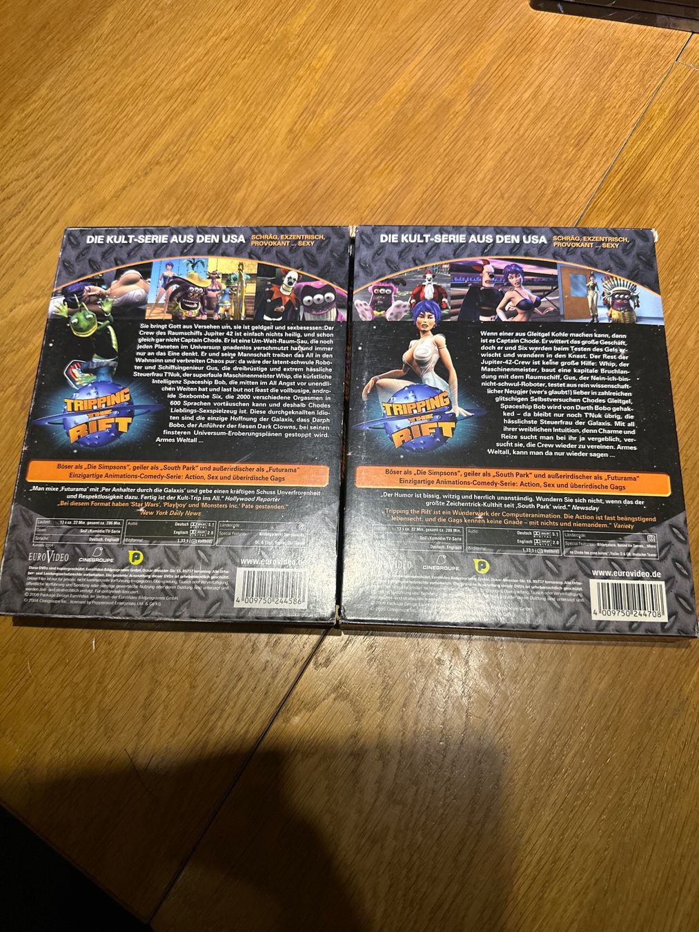 Tous les DVDs: Tripping the Rift staffel 1-3, 6 dvds – D'occasion à Benken ZH par Audi-erich 1
