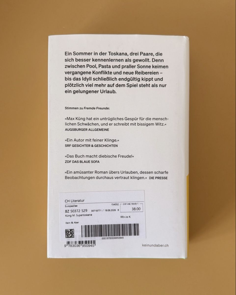 Bücher: Buch: Supertoskana - Max Küng – Gebraucht aus Zürich von Wiselo 1