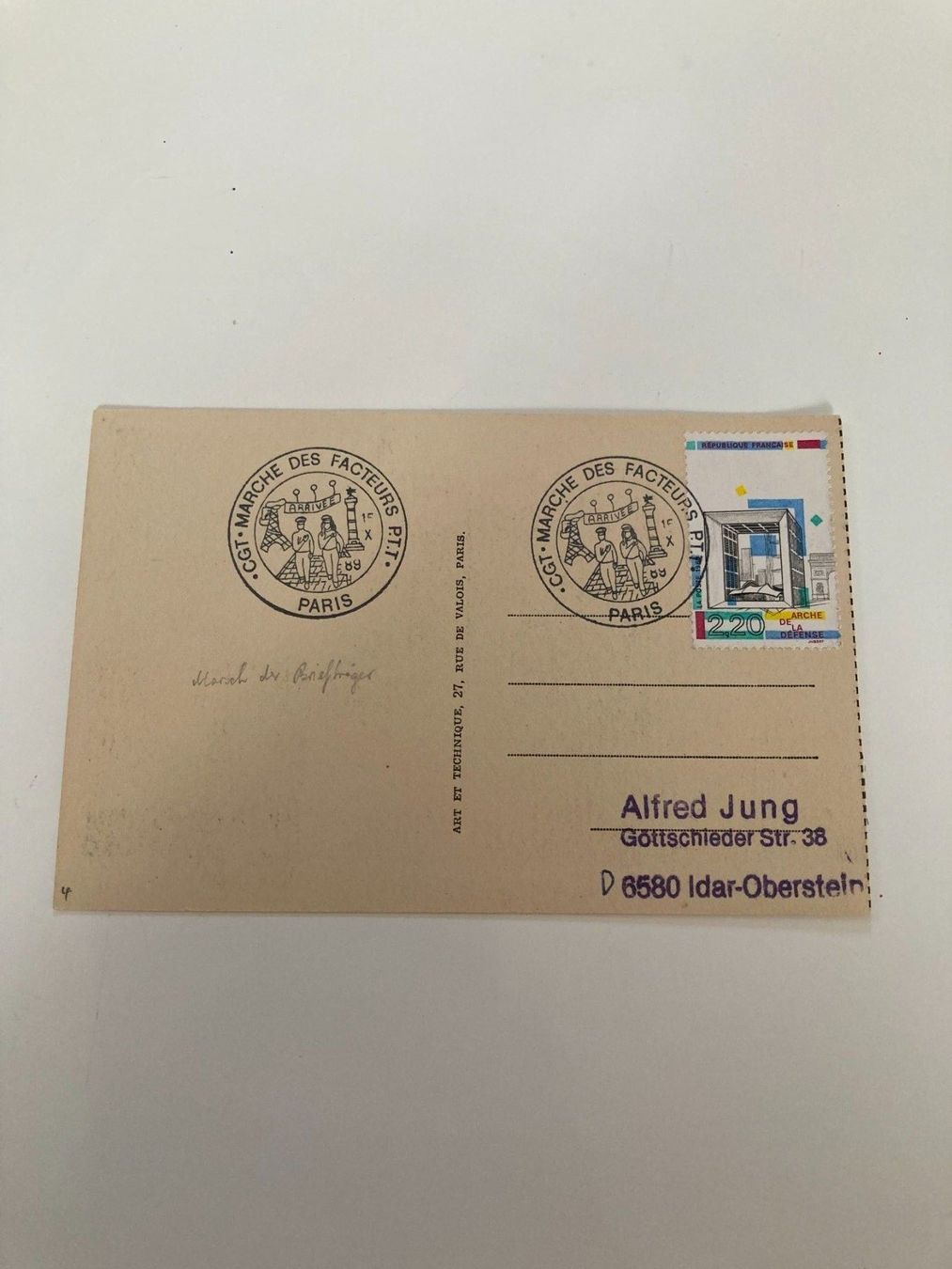 Cartoline postali: Carte Postale France Paris – Usato da Bassecourt venduto da CALUMET-X 1