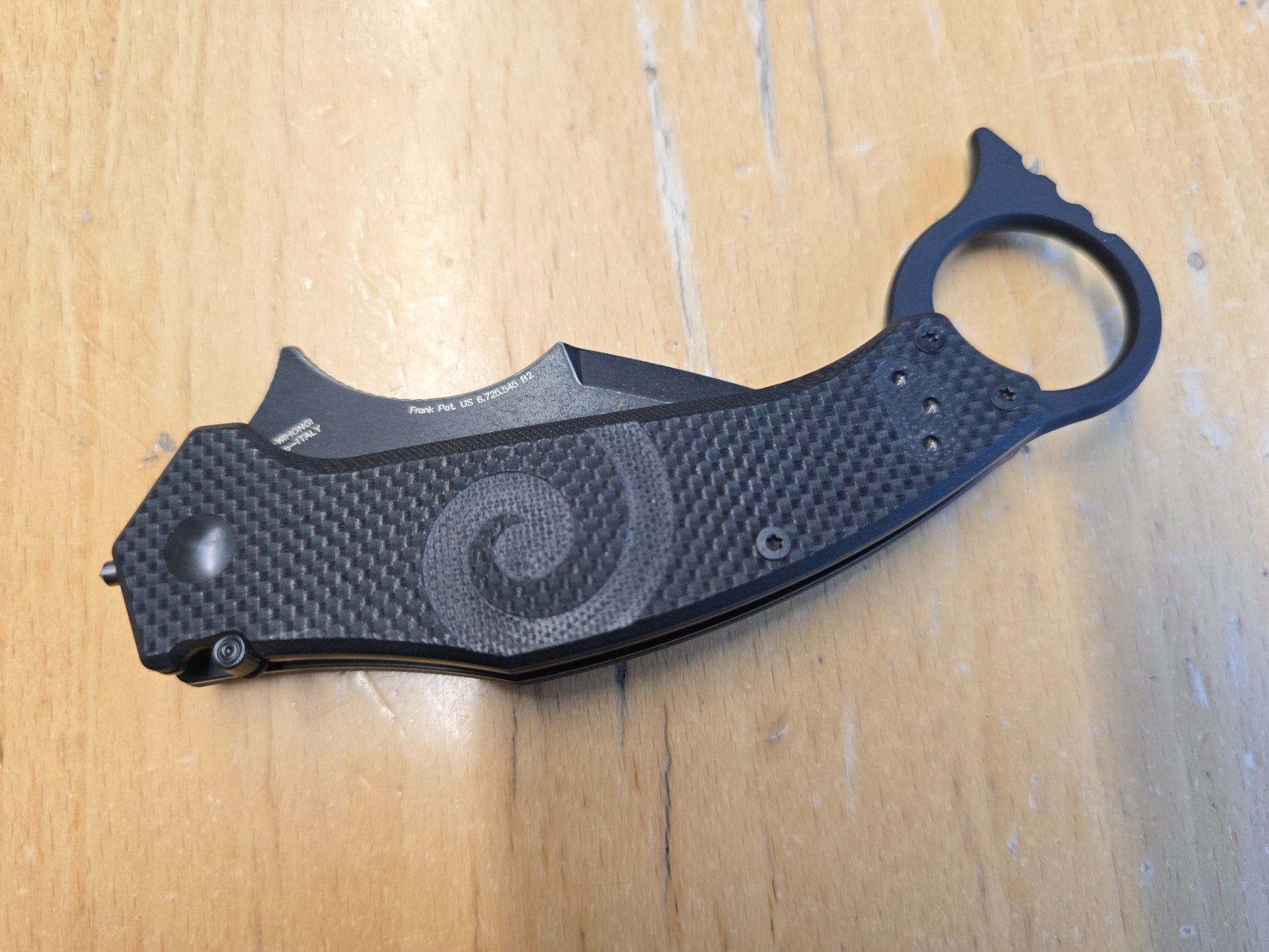 Taschenmesser: Fox Knives - Moa Folder G10 All Black FX-653 – Neu (gemäss Beschreibung) aus Ettingen von 1025andreas 3