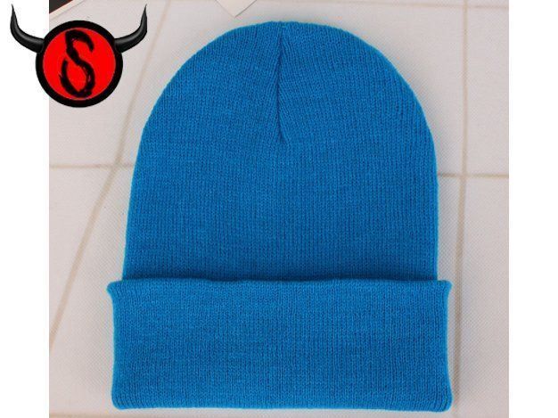 Copricapi, berretti & cappellini: Mütze / Beanie - Blau – Nuovo e nell'imballaggio originale da Buchs SG venduto da Skullep