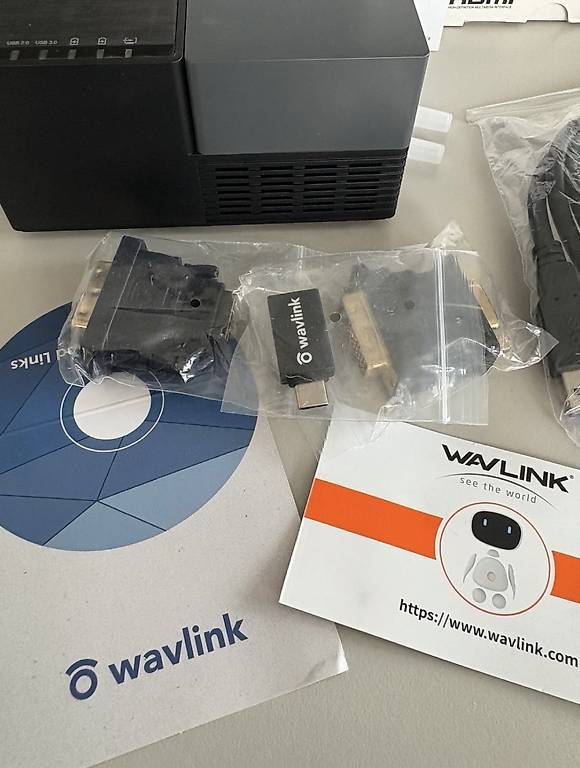 Dockingstation: Wavlink usb 3.0 Typ A docking station usb 3.0 Displaylink  – Gebraucht aus Dübendorf von kma_vl8m 3
