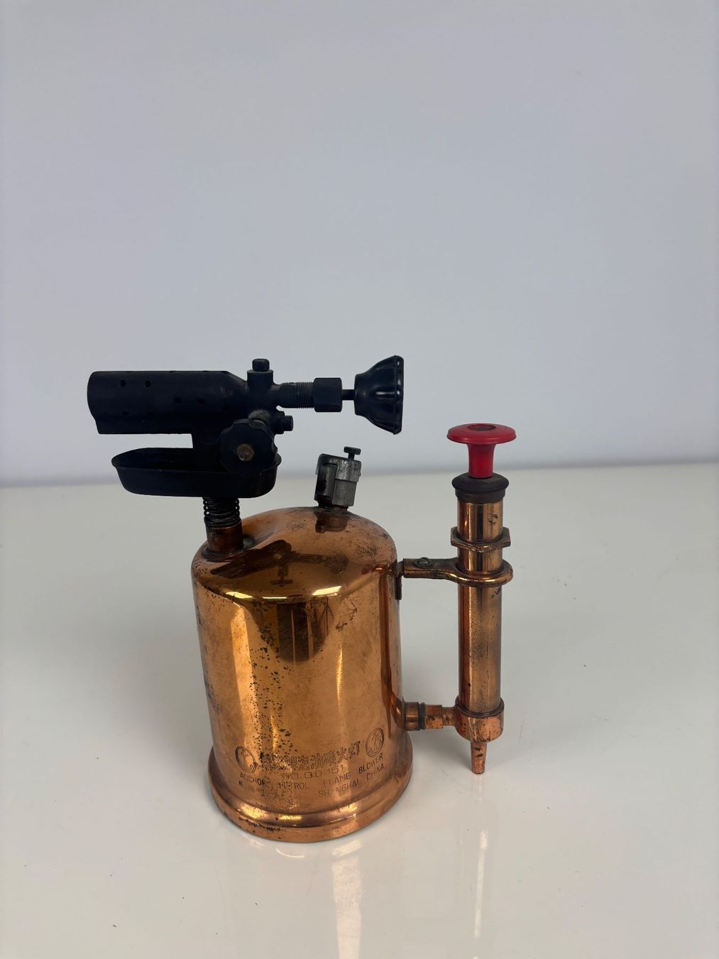 Tutti gli attrezzi: Vintage  Benzin  Lötlampe – Usato da Wettingen venduto da Wendemarket 2