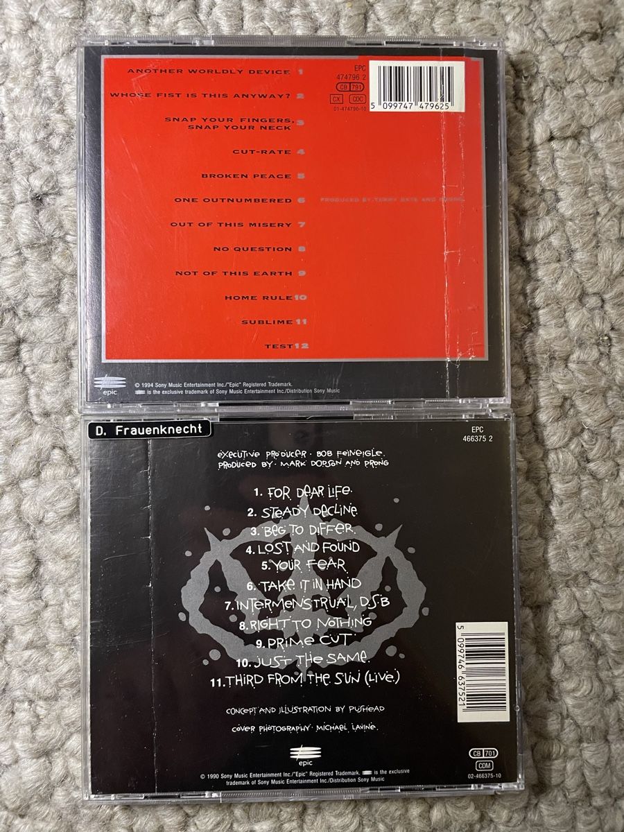 CDs: 2x Prong – Gebraucht aus Reinach AG von trigger7811 2