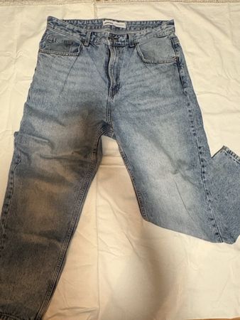 Jeans Bershka hellblau Denim Baumwolle neuwertig