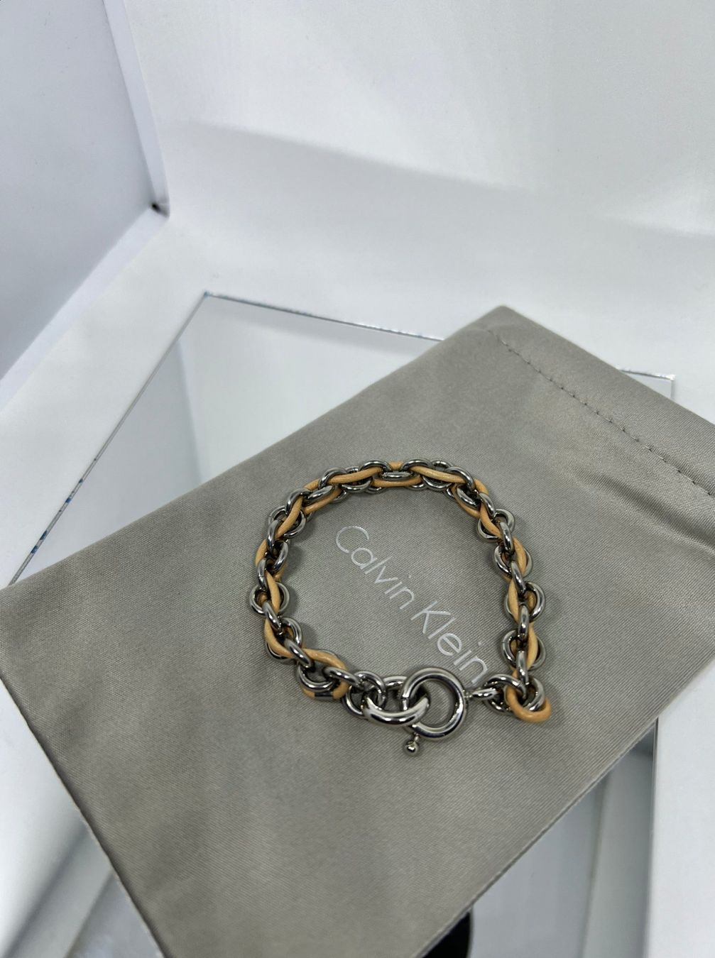 Calvin Klein Catenine: Calvin Klein Halskette + Armband – Nuovo (secondo la descrizione) da Biberist venduto da ShopSoltan 1