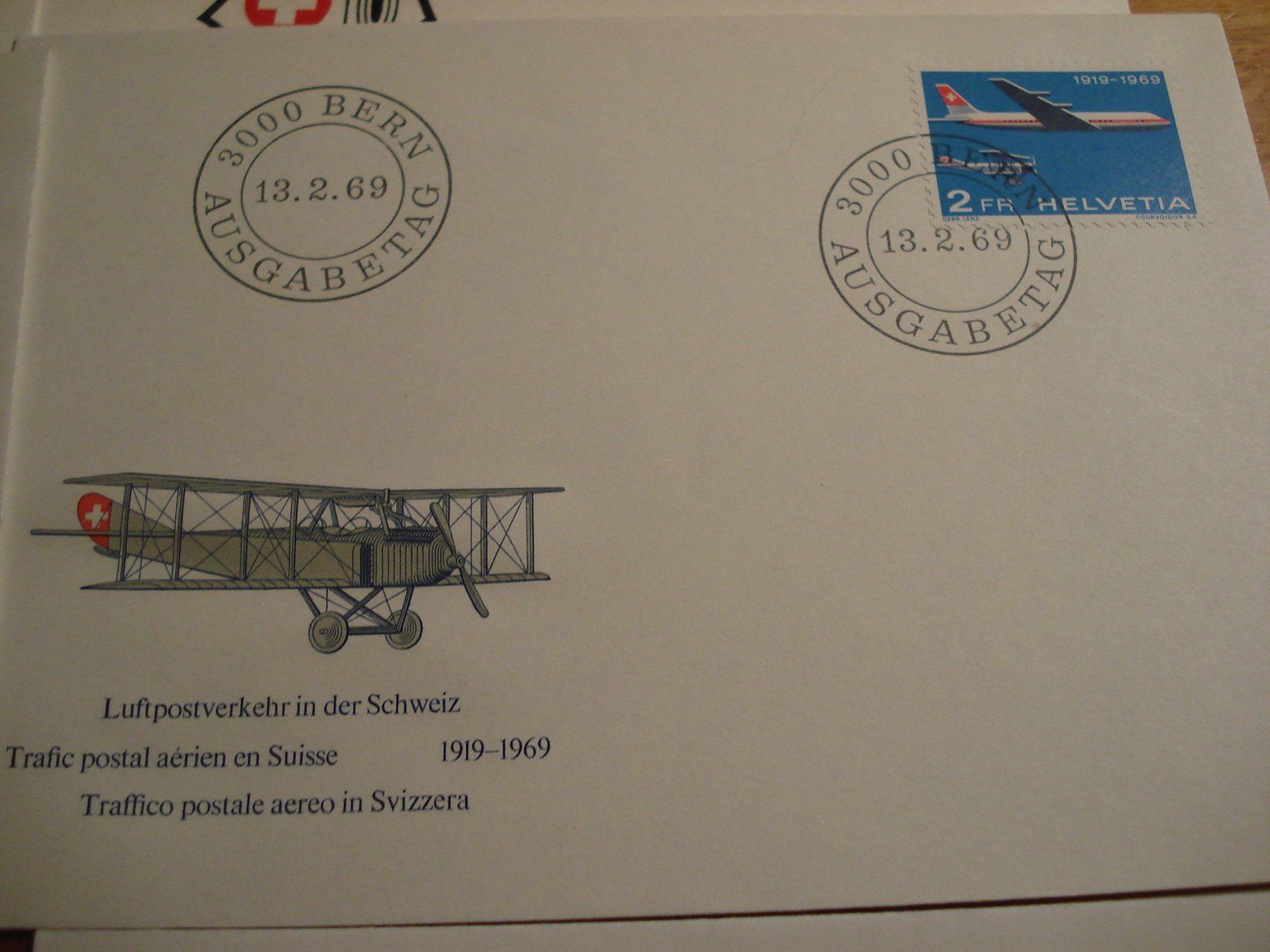 Alle Briefmarken: Sondermarken 1969, FDC Satz + Einzel, 6 Belege – Gebraucht aus Niederwil AG von morostahu