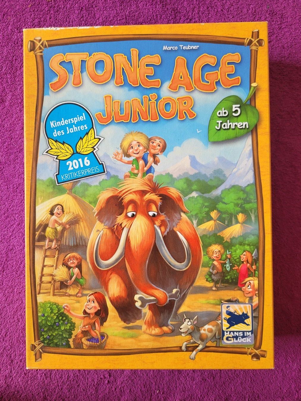 Giochi: Stone Age Junior von Hans im Glück – Usato da Müllheim Dorf venduto da Seeeule01
