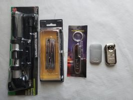 "Wundertüte" Fieree Tiger Feuerzeug, Multitools, Velopumpe