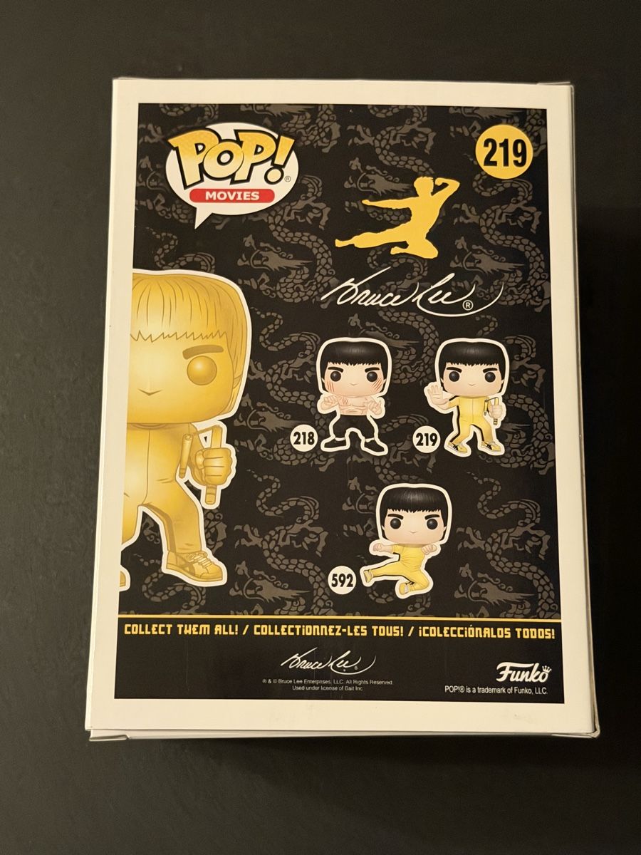 Funko Figuren: Figurine Funko Pop Bruce Lee doree edition spéciale – Neu und originalverpackt aus SION von MARCO-P-SION 6