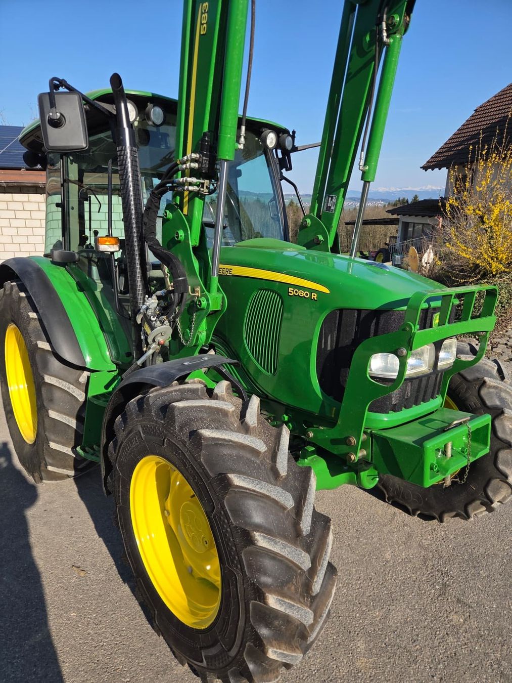 John Deere Trattori: John Deere 5080R mit Frontlader – Usato da Retschwil venduto da KATANA_02 7