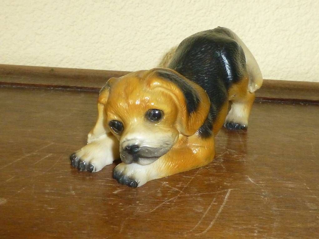 Figuren: Sandsteinfigur Beagle Hundefigur – Gebraucht aus Reinach BL von Spider63