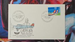 CL36 Enveloppe + Timbre Suisse - Theme Aviation 1983
