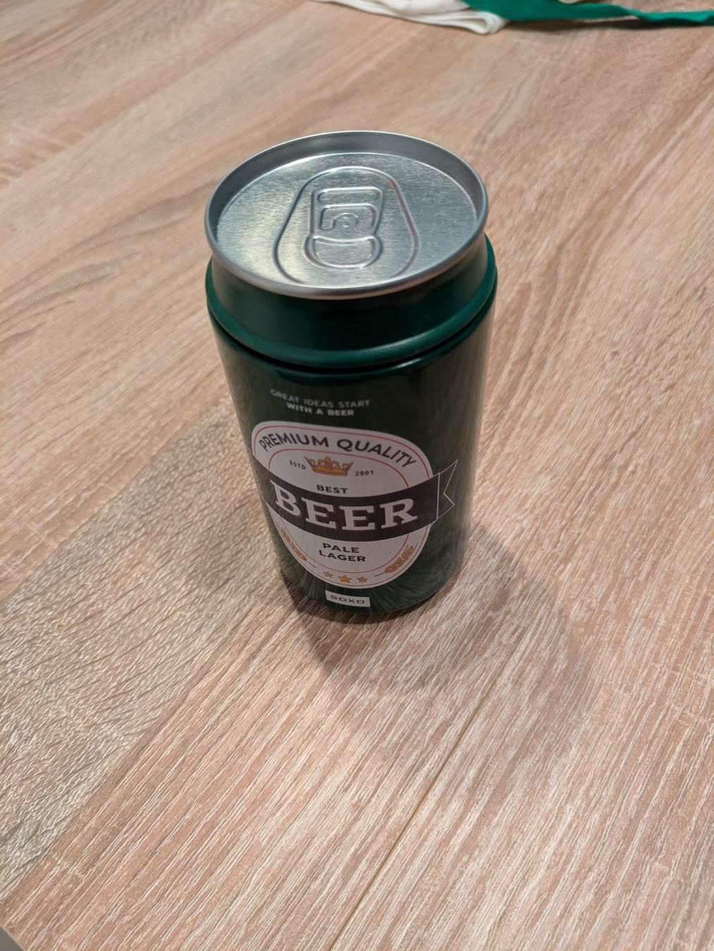 Giocattoli: Beer Aluminium Can - Socks package (empty), pen holder – Usato da Losone venduto da AlpineLayer 3