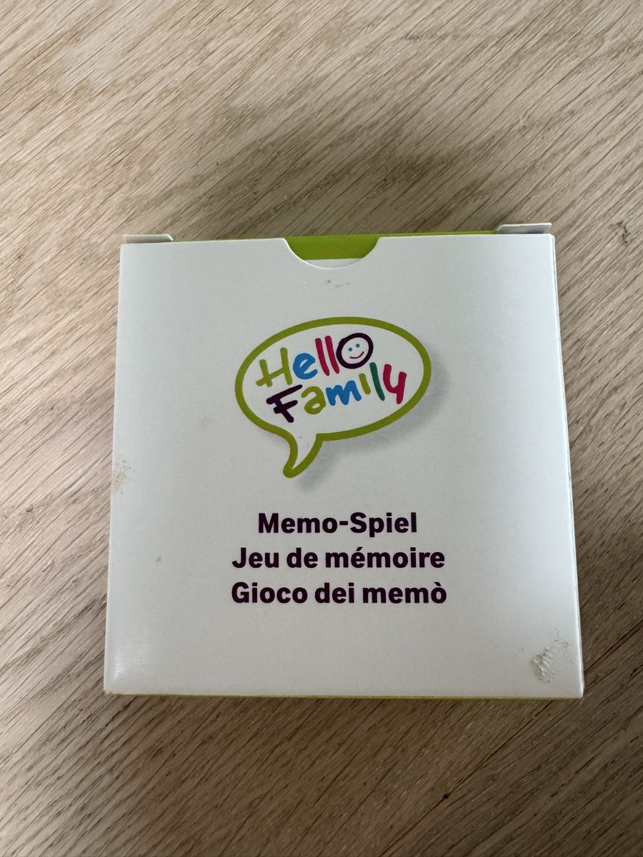 Giochi: Hello Family Memo-Spiel Memory – Usato da Winkel venduto da Schorley