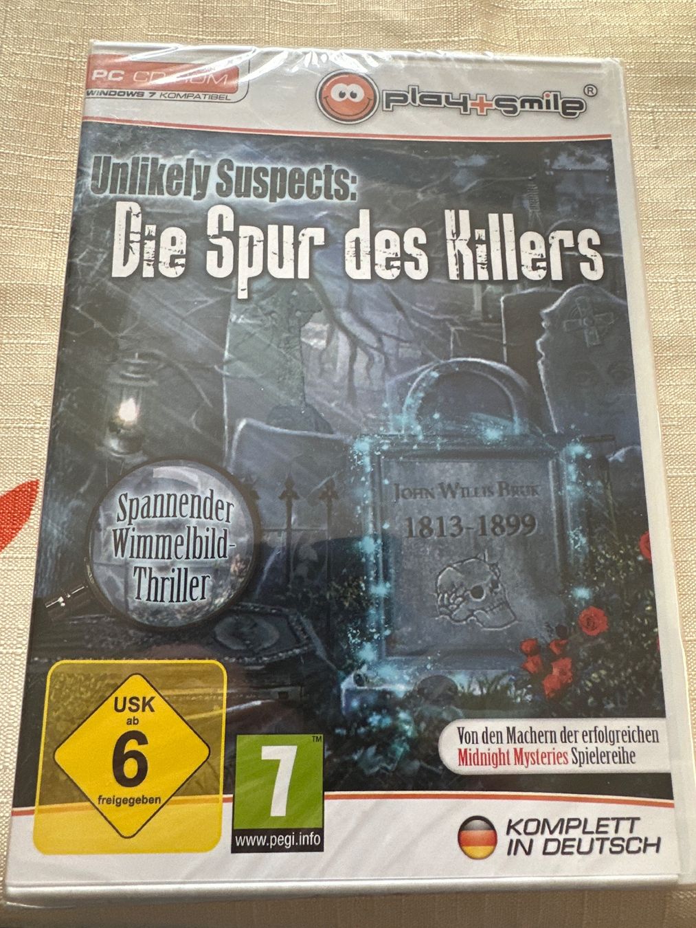 Giochi: PC Spiel: Unlikely Suspects - Die Spur des Killers! – Nuovo e nell'imballaggio originale da Schaffhausen venduto da D-MAC