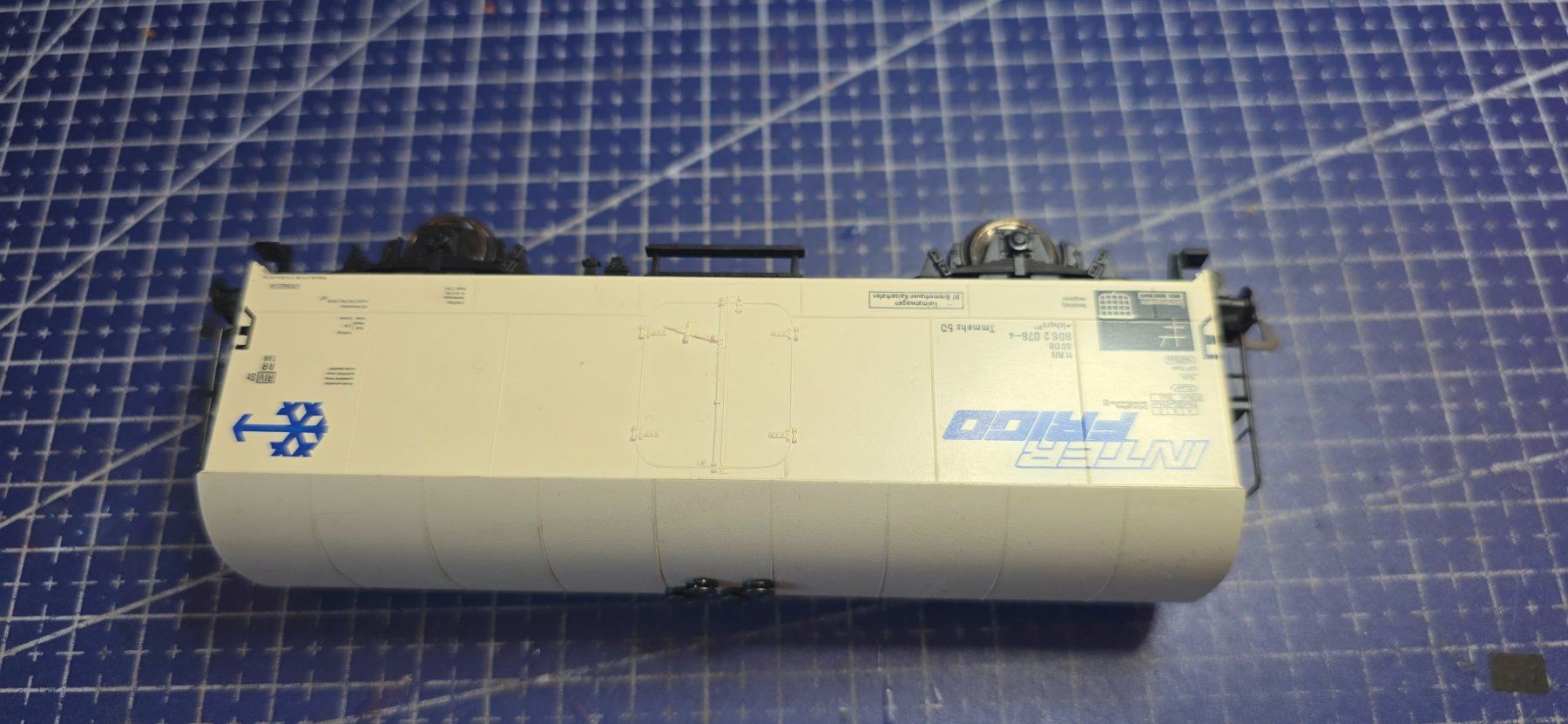 Fleischmann Modellini di ferrovie: Fleischmann Interfrigo Kühlwagen H0 DC – Usato da Hochfelden venduto da Danizh0 2