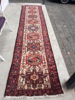 Orientteppich Läufer 388 x 92 cm Persisch handgeknüpft