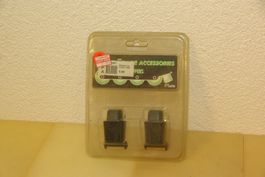 Inlineskates Bremsklötze, schwarz