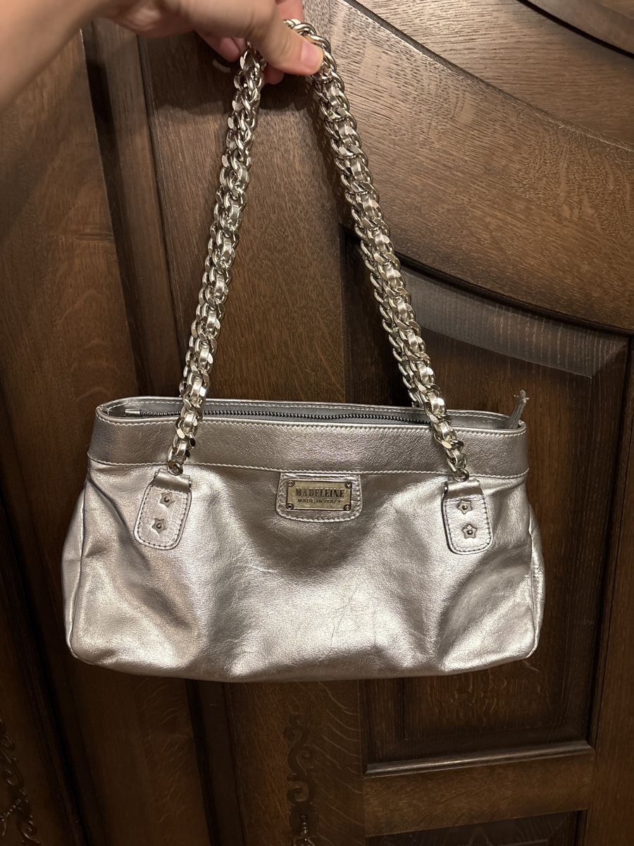 Taschen für Damen: Madeline Silver Tasche Leder – Gebraucht aus Bern von LoveVintageY2K 7