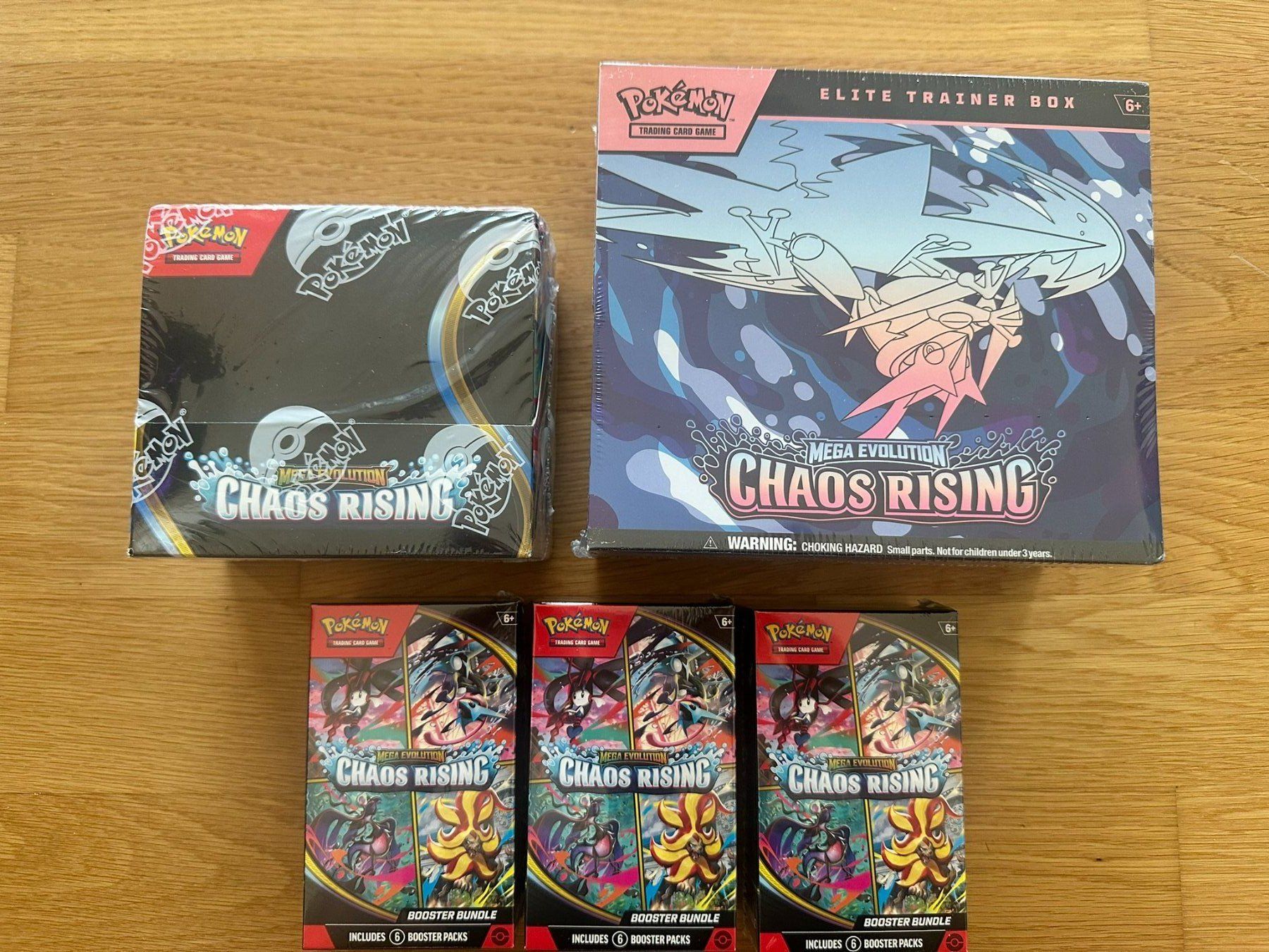 Pokémon Carte collezionabili: Pokemon: Chaos Rising Set ETB / Display / BB -EN- Sealed – Nuovo e nell'imballaggio originale da Dietikon venduto da Julspokestore