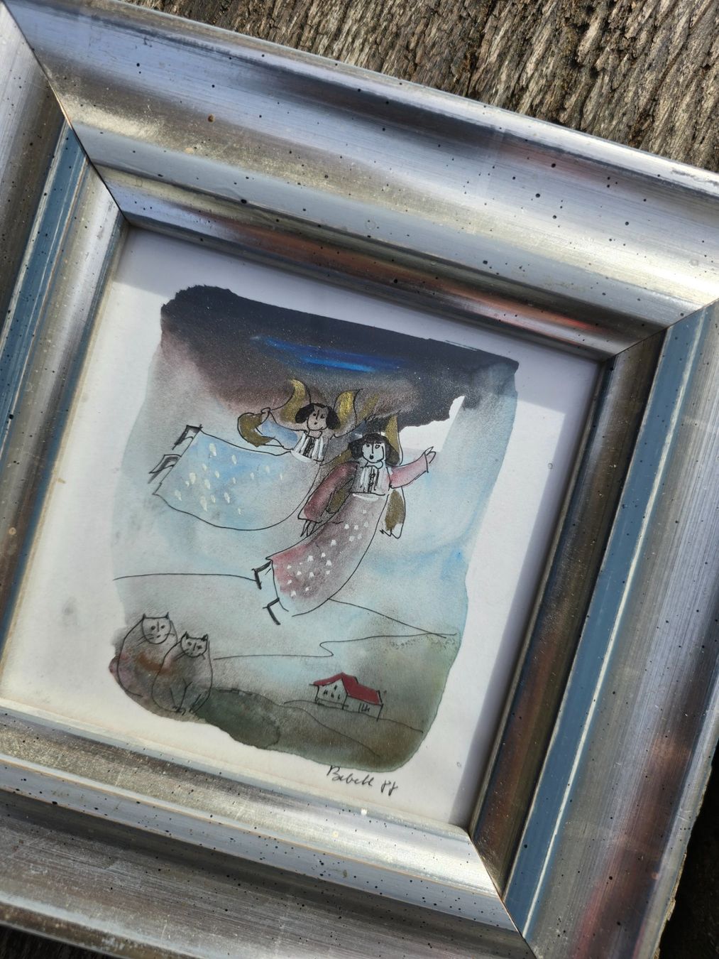 Dipinti: Bild: 17.5 x 17.5 cm – Nuovo (secondo la descrizione) da Romanshorn venduto da Rachacha 1